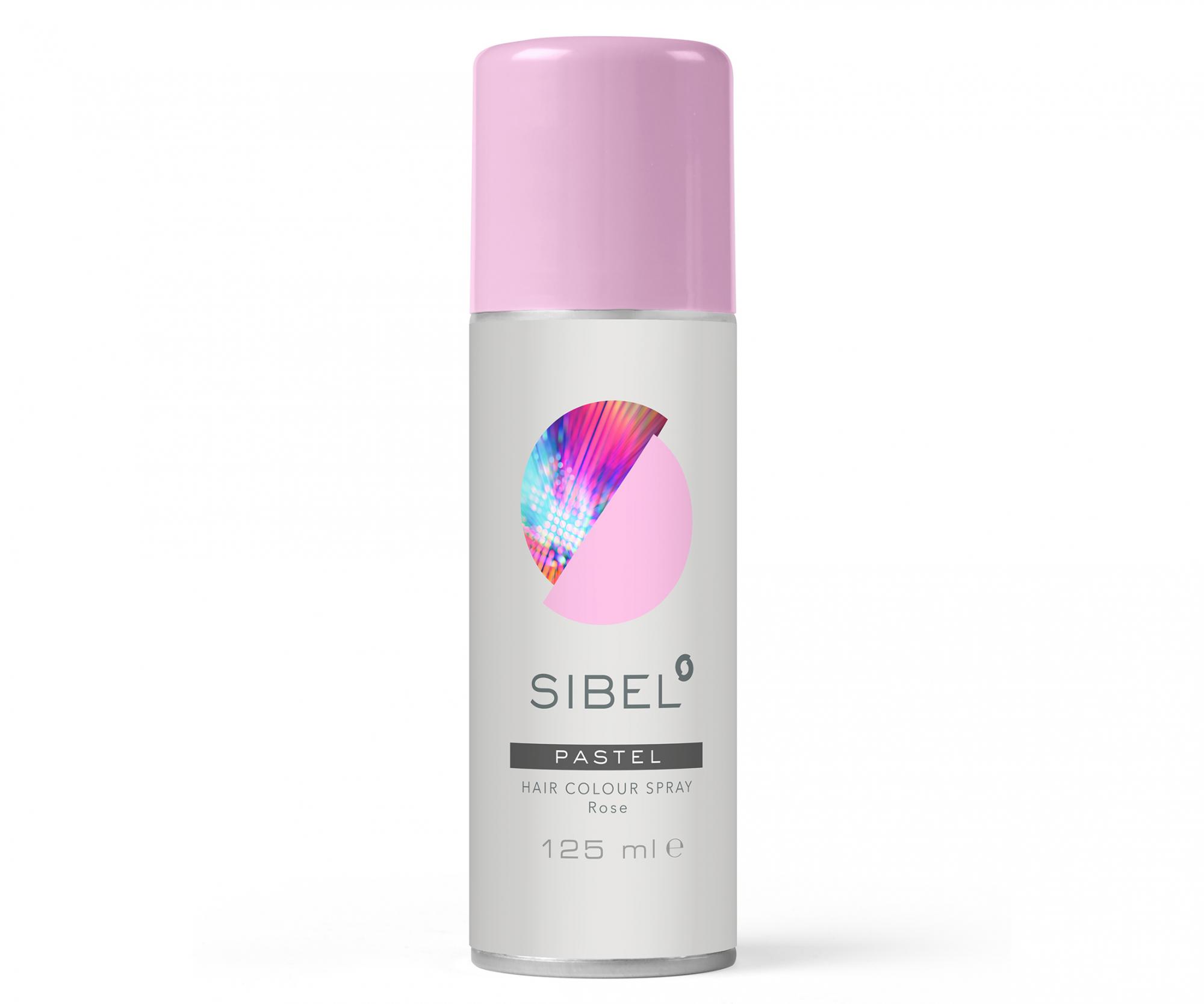 E-shop Farebný sprej na vlasy Sibel Hair Colour Pastel - pastelovo ružová - 125 ml (0230000-16) + darček zadarmo