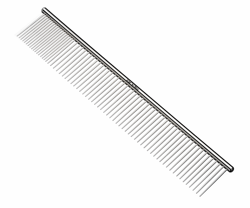 E-shop Kovový hrebeň na zvieraciu srsť Andis PET 68545 10" - 25 cm + darček zadarmo