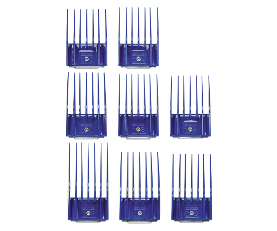 E-shop Univerzálna sada náhradných nástavcov Andis Large Comb Set - 8 ks (13105, 12990) + darček zadarmo
