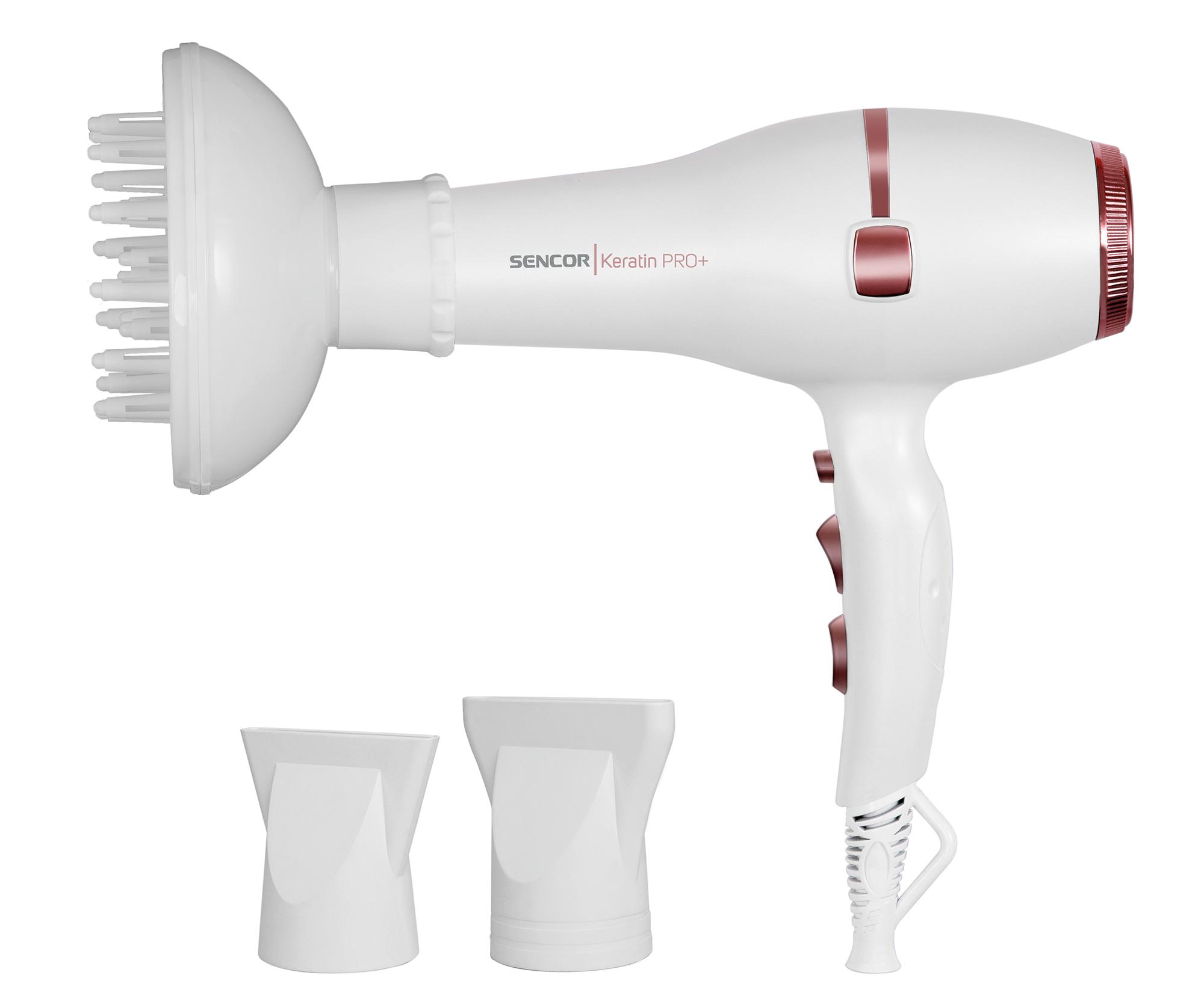 E-shop Fén na vlasy Sencor Keratin PRO+ SHD 8200GD - 2400 W + darček zadarmo