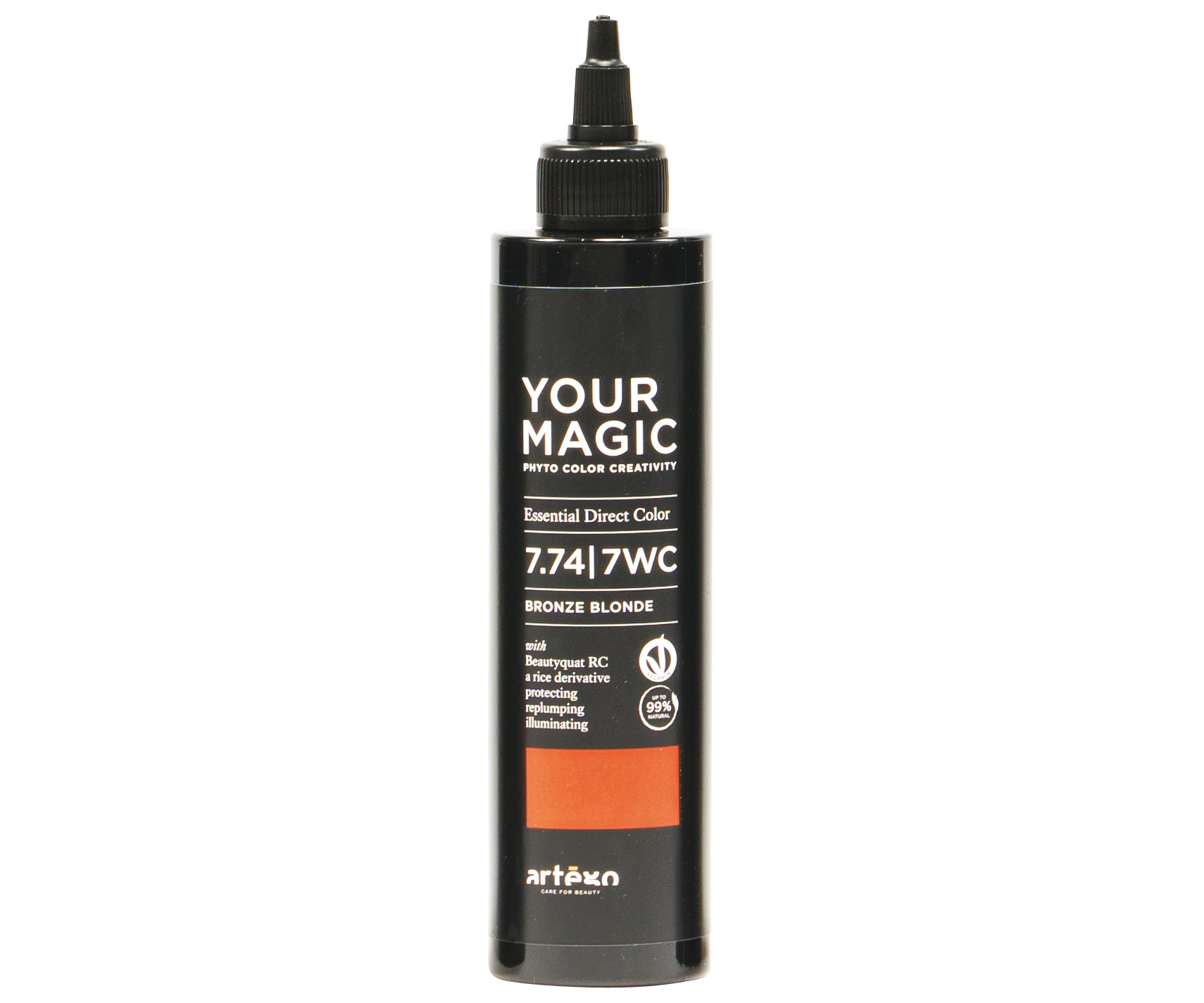 E-shop Tónujúce pigmenty na vlasy Artégo Your Magic 7.74 | 7WC - 200 ml, bronzová (0165258) + darček zadarmo