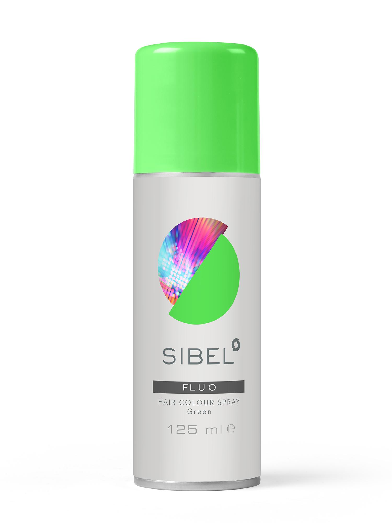 E-shop Farebný sprej na vlasy Sibel Hair Colour - zelená (0230000-13) + darček zadarmo