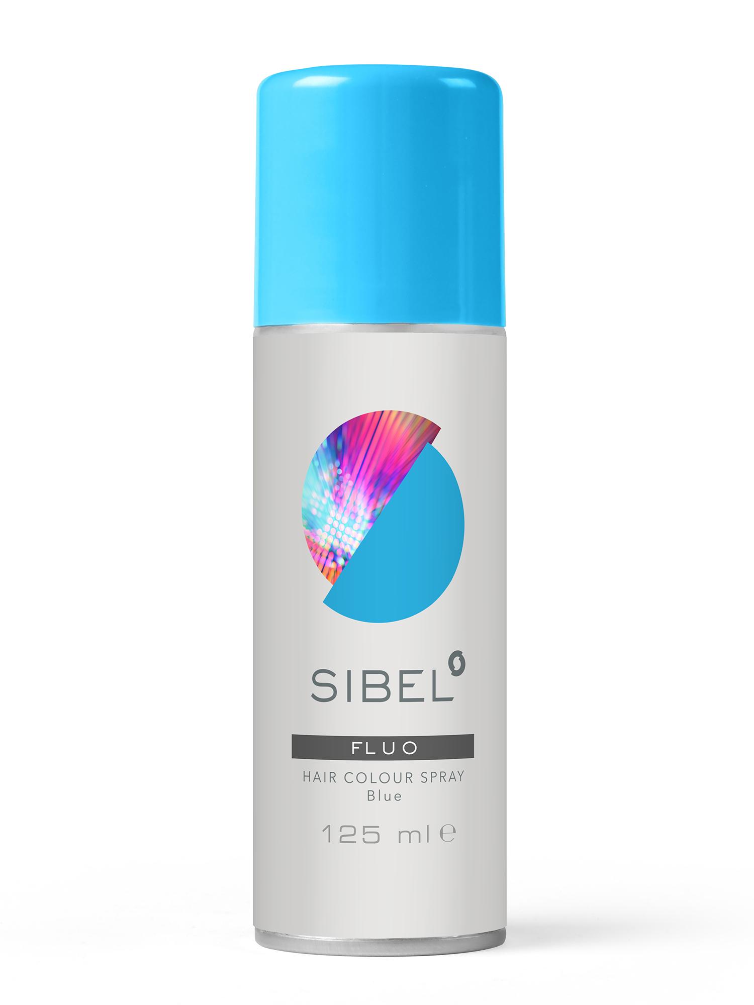 E-shop Farebný sprej na vlasy Sibel Hair Colour - modrá (0230000-05) + darček zadarmo
