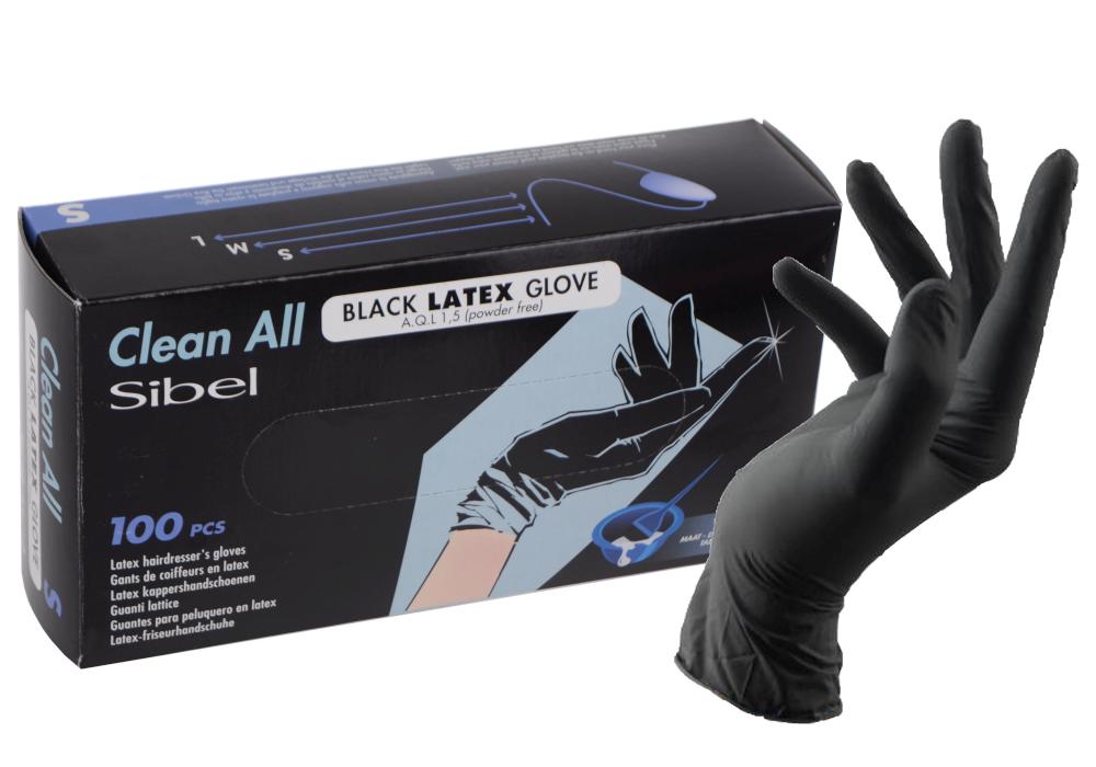 E-shop Latexové rukavice pre kadeřníky Sibel Clean All 100 ks - S (093800154) + darček zadarmo