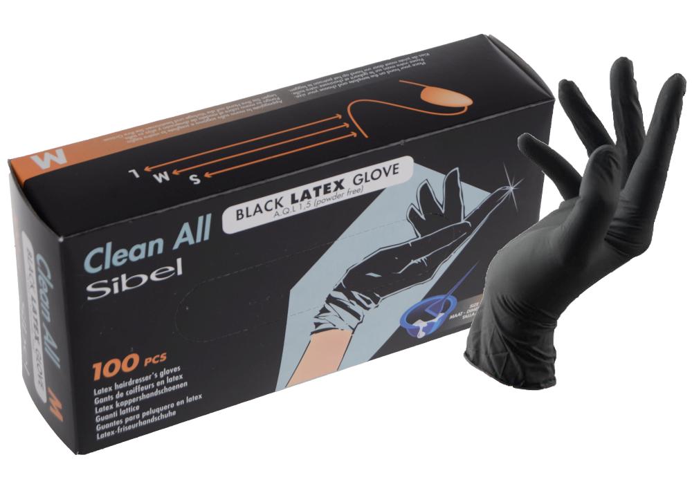 E-shop Latexové rukavice pre kadeřníky Sibel Clean All 100 ks - M (093800155) + darček zadarmo