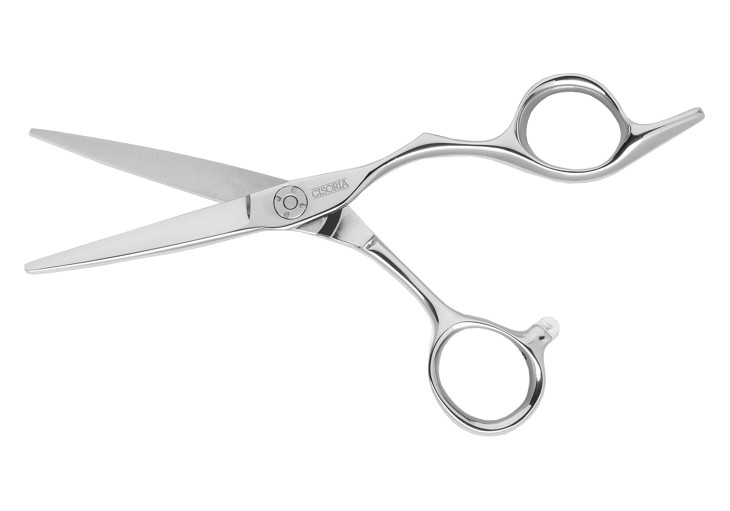 E-shop Kadernícke nožnice Sibel Cisoria Luxury OE600 6"- strieborné (7097560) + darček zadarmo