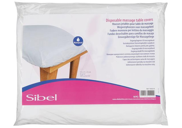 E-shop Jednorázové vodeodolné prestieradlo Sibel 10 ks - 193x91x15cm (7420219) + darček zadarmo