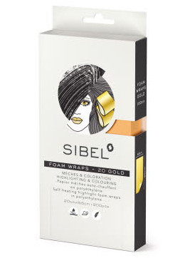 E-shop Melírovací penová fólia Sibel High-Light 20 x 9,5 cm - zlatá, 200 ks (4333051) + darček zadarmo