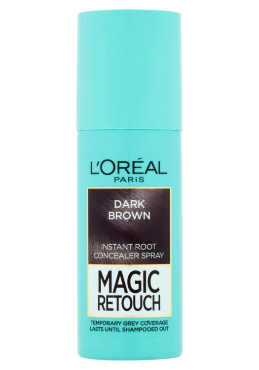 E-shop Sprej pre zakrytie odrastov Loréal Paris Magic Retouch - 75 ml, tmavo hnedá - L’Oréal Paris + darček zadarmo