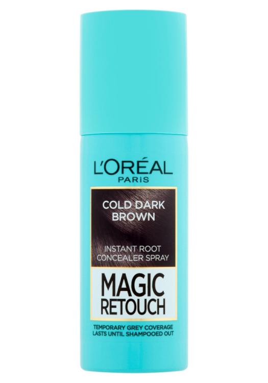 E-shop Sprej pre zakrytie odrastov Loréal Paris Magic Retouch - 75 ml, ľadovo tmavo hnedá - L’Oréal Paris + darček zadarmo