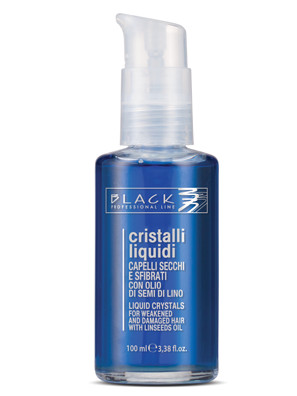 E-shop Tekuté kryštály pre poškodené a jemné vlasy Black Cristalli liquid - 100 ml (01018) + darček zadarmo