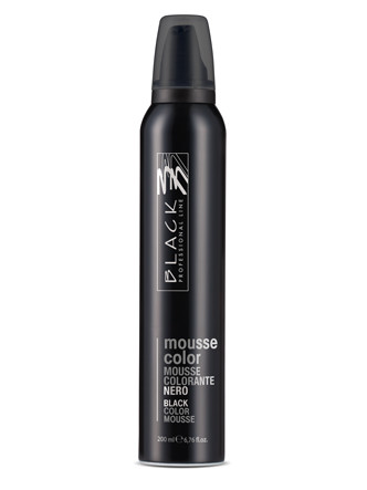 E-shop Farebné penové tužidlo Black Mousse Color - 200 ml, čierná (03200) + darček zadarmo