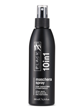 E-shop Sprej 10v1 pre všetky typy vlasov Black Maschera Spray - 200 ml (01002) + darček zadarmo