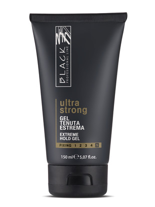 E-shop Extra silný gél na vlasy Black Ultra Strong - 150 ml (01110) + darček zadarmo