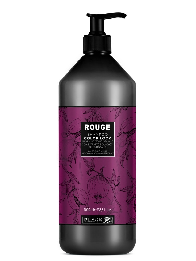 E-shop Šampón pre farbené vlasy Black Rouge Color Lock - 1000 ml (250024) + darček zadarmo