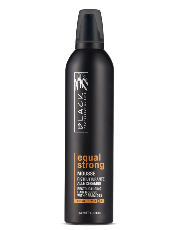 E-shop Obnovujúci pena s ceramidmi Black Equal Strong - 400 ml (03036) + darček zadarmo