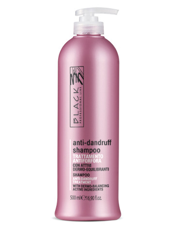 E-shop Šampón proti lupinám Black Anti-Dandruff - 500 ml (01242) + darček zadarmo