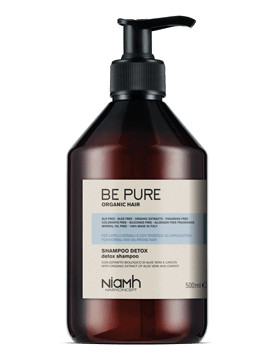 E-shop Šampón pre normálne vlasy s tendenciou k spľasnutiu Niamh Be Pure Detox - 500 ml (1345) + darček zadarmo