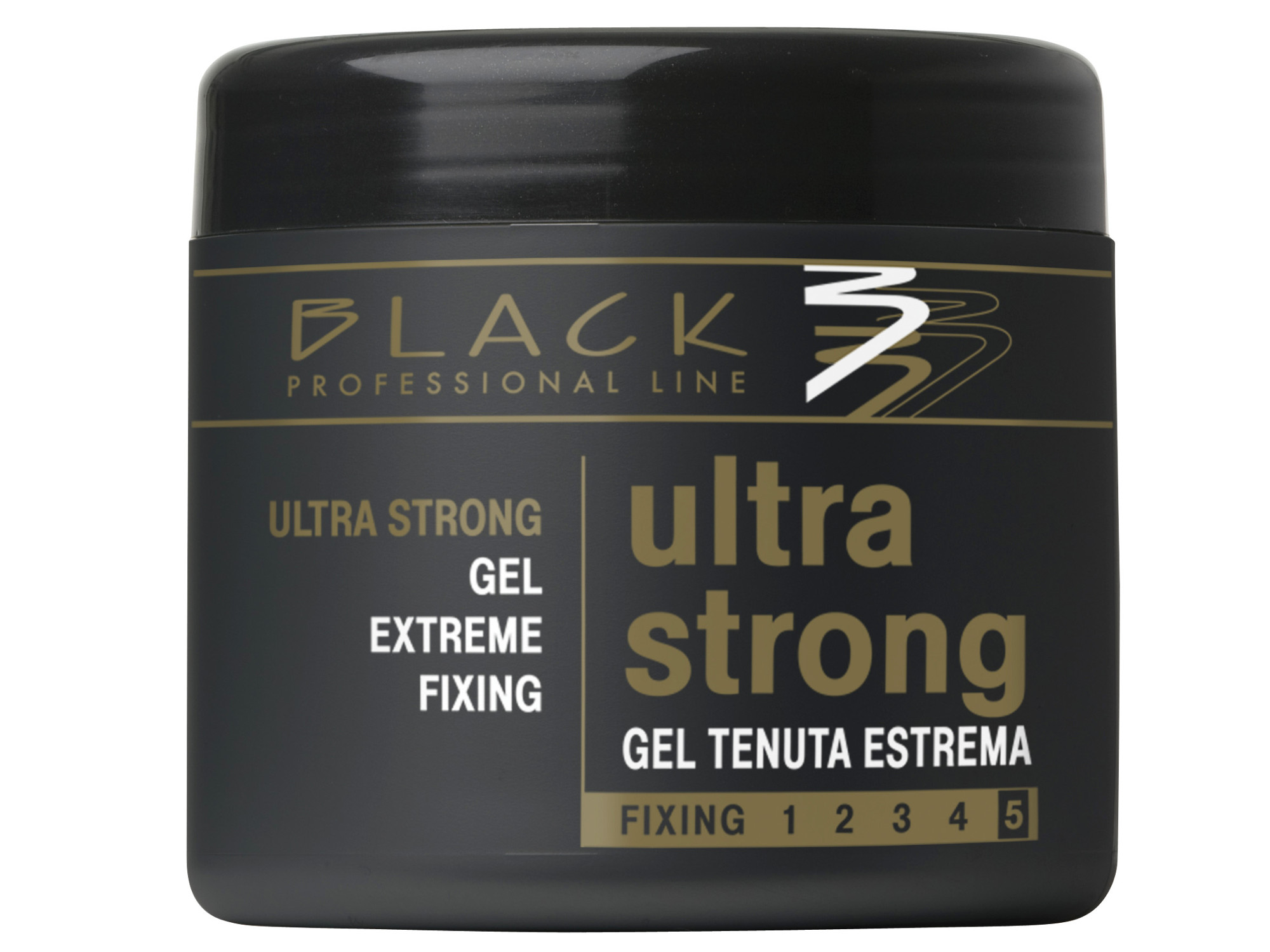 E-shop Extra silný gél na vlasy Black Ultra Strong - 500 ml (01106) + darček zadarmo