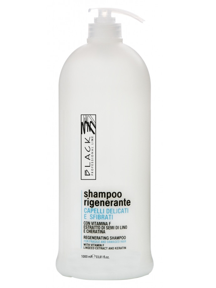 E-shop Šampón pre suché a jemné vlasy Black Intensive Repair - 1000 ml (01056) + darček zadarmo