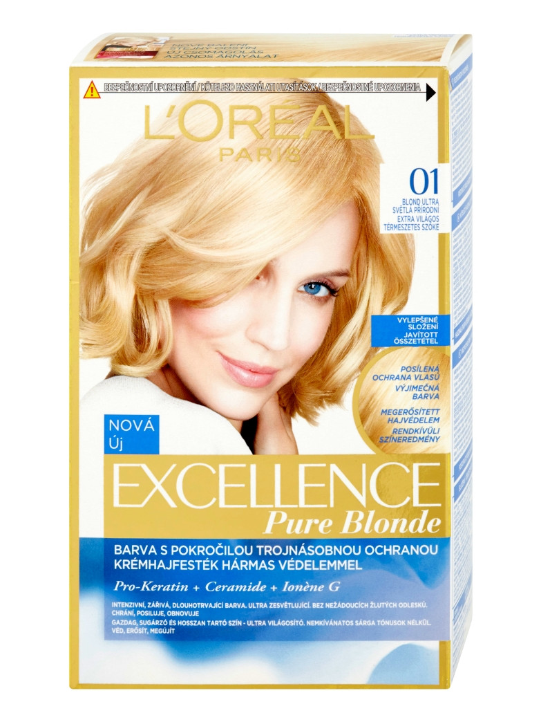 E-shop Permanentná farba Loréal Excellence 01 blond ultra svetlá prírodná - L’Oréal Paris + darček zadarmo