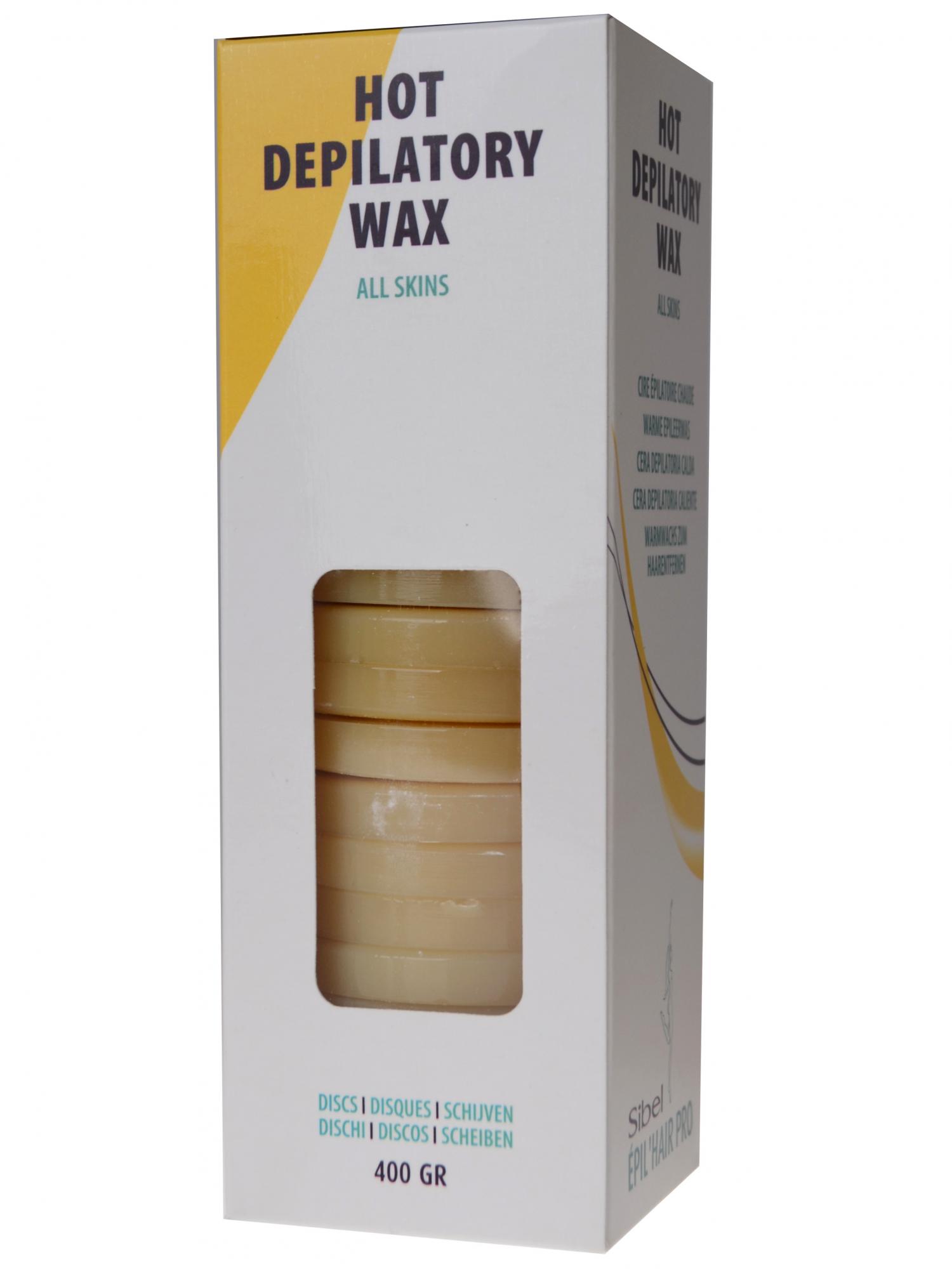 E-shop Depilačný vosk pre všetky typy pleti Sibel Discs - 400 g (7410322) + darček zadarmo