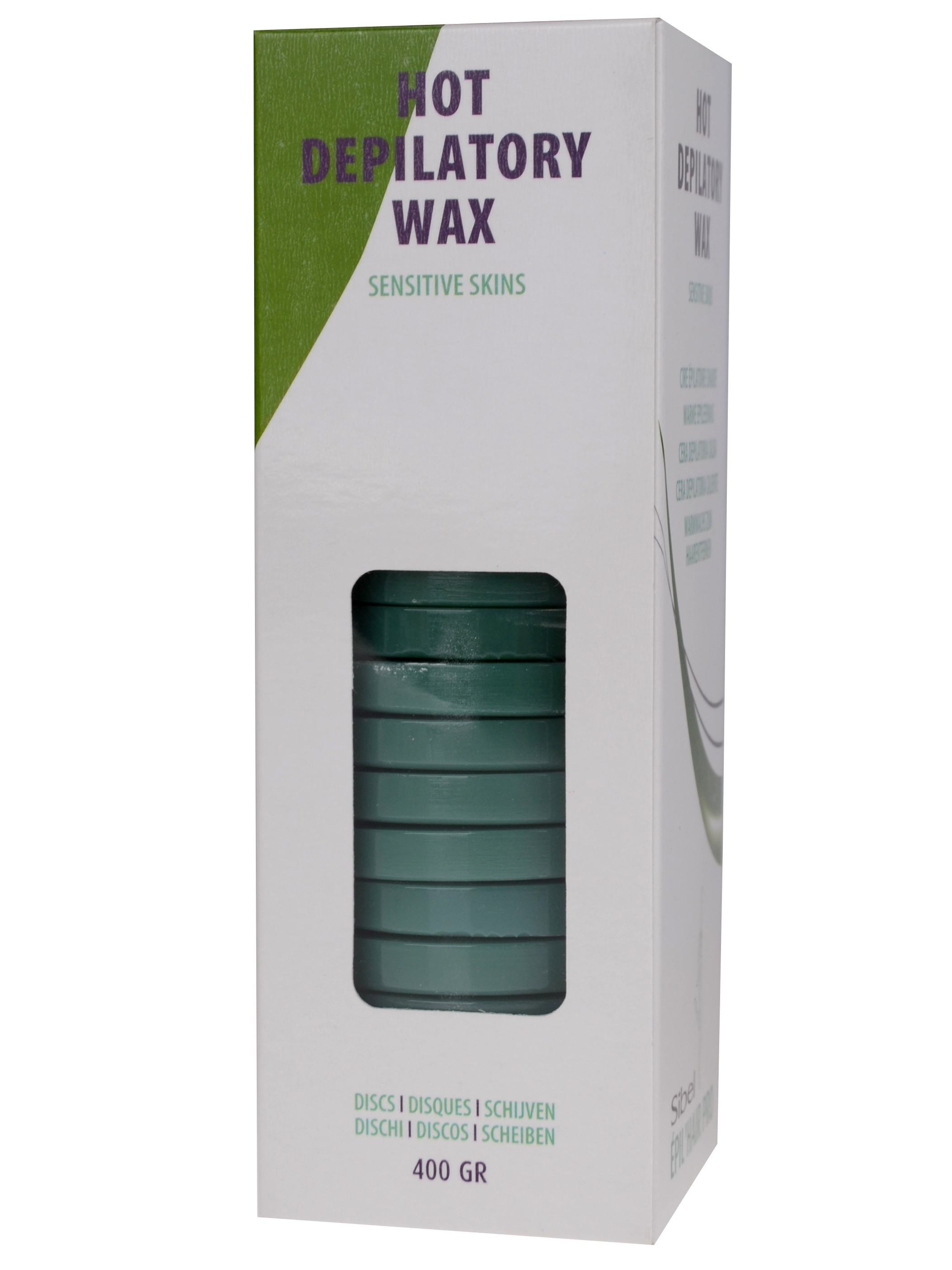 E-shop Depilačný vosk pre citlivú pokožku Sibel Discs - 400 g (7410327) + darček zadarmo