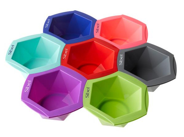 E-shop Sada farebných misiek na farbenie Sibel Mix a Match - 7 ks (6600546) + darček zadarmo