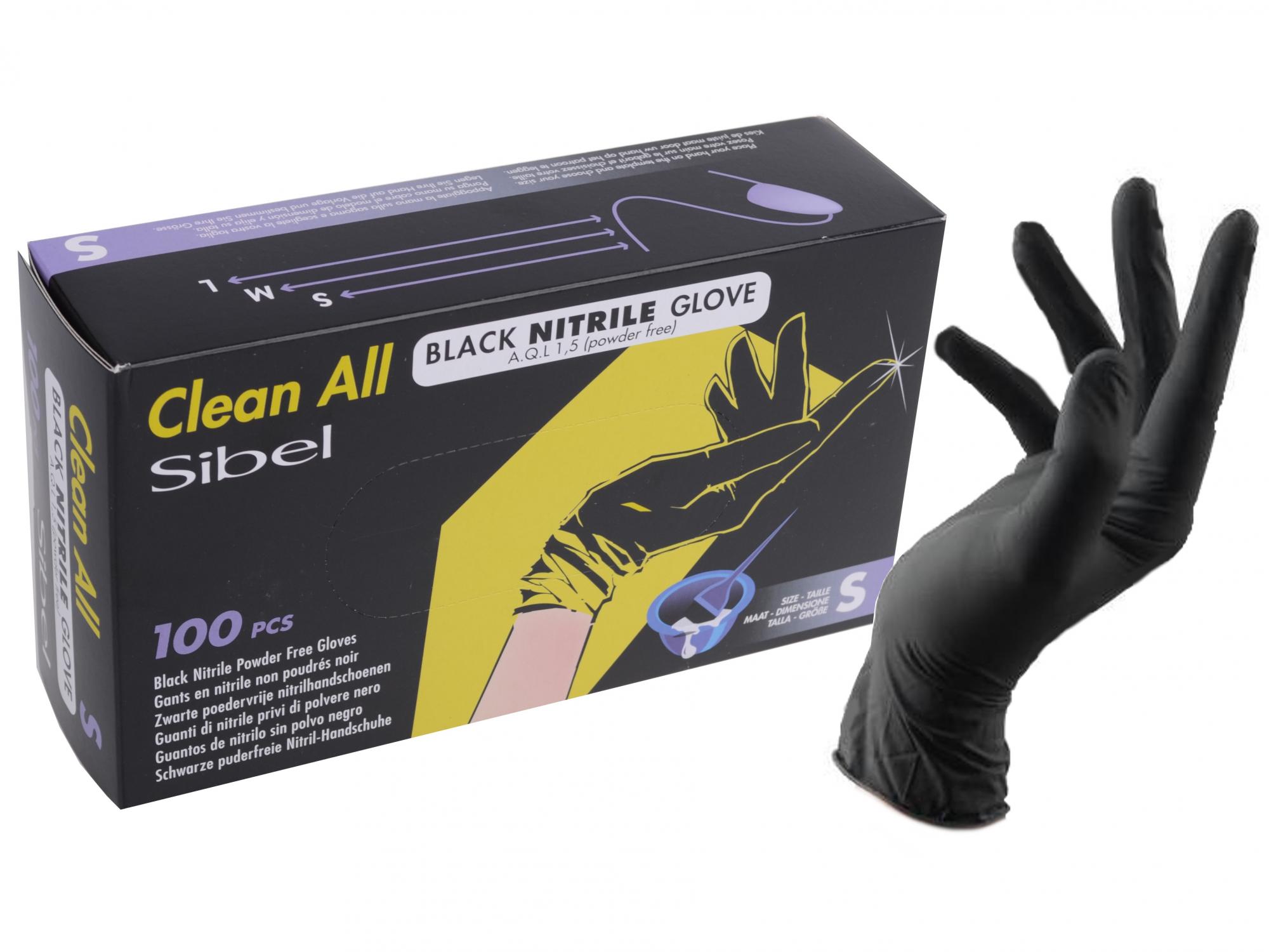 E-shop Nitrilové rukavice pre kaderníkov Sibel Clean All 100 ks - S (093400154) + darček zadarmo