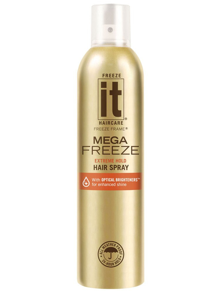 E-shop Rýchloschnúci "zmrazovač" lak na vlasy Freeze It Haircare Mega Freeze - 283 g (03101) + darček zadarmo