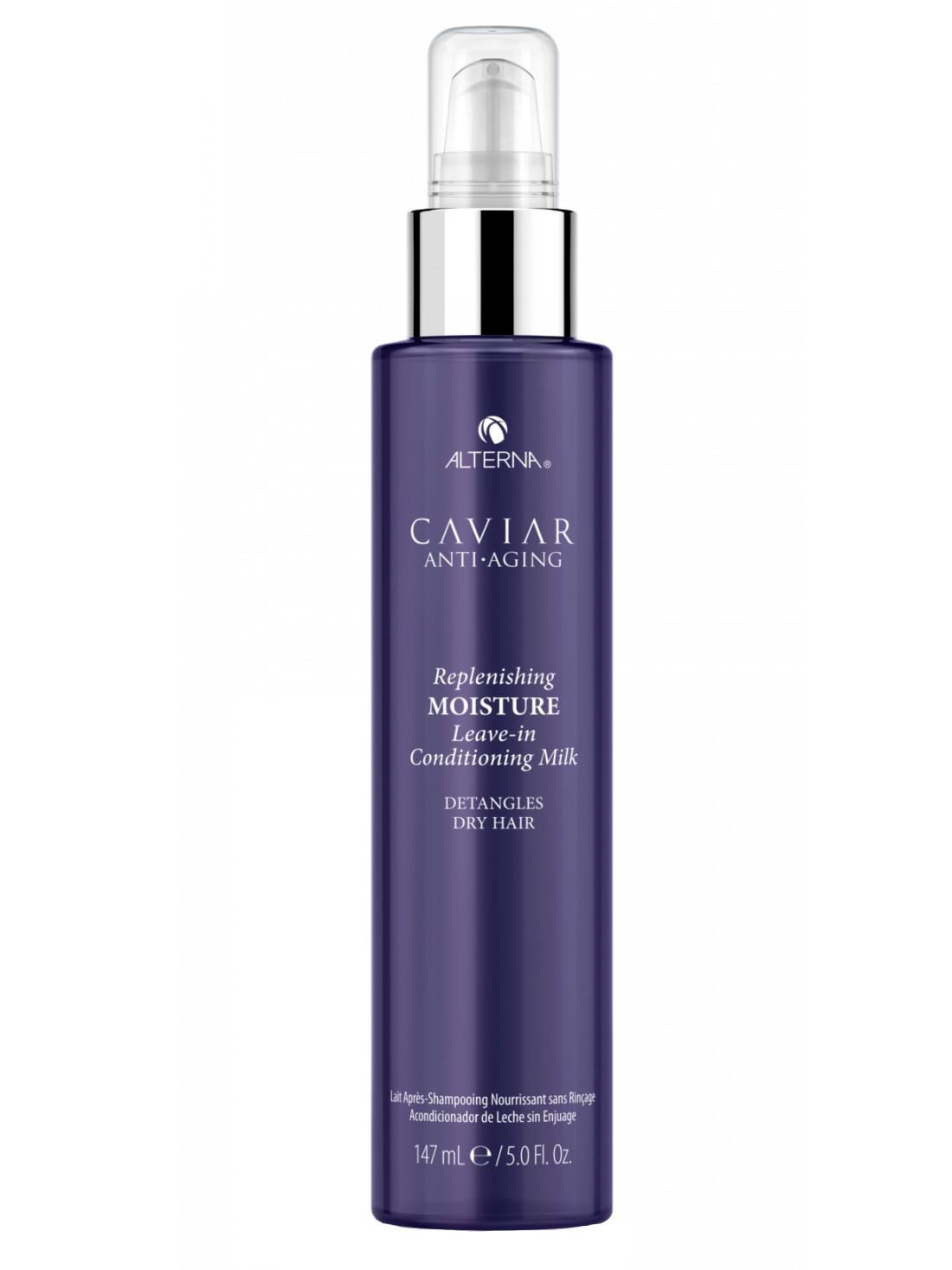 E-shop Hydratačné mlieko pre suché vlasy Alterna Caviar Moisture Leave-in Milk - 147 ml + darček zadarmo
