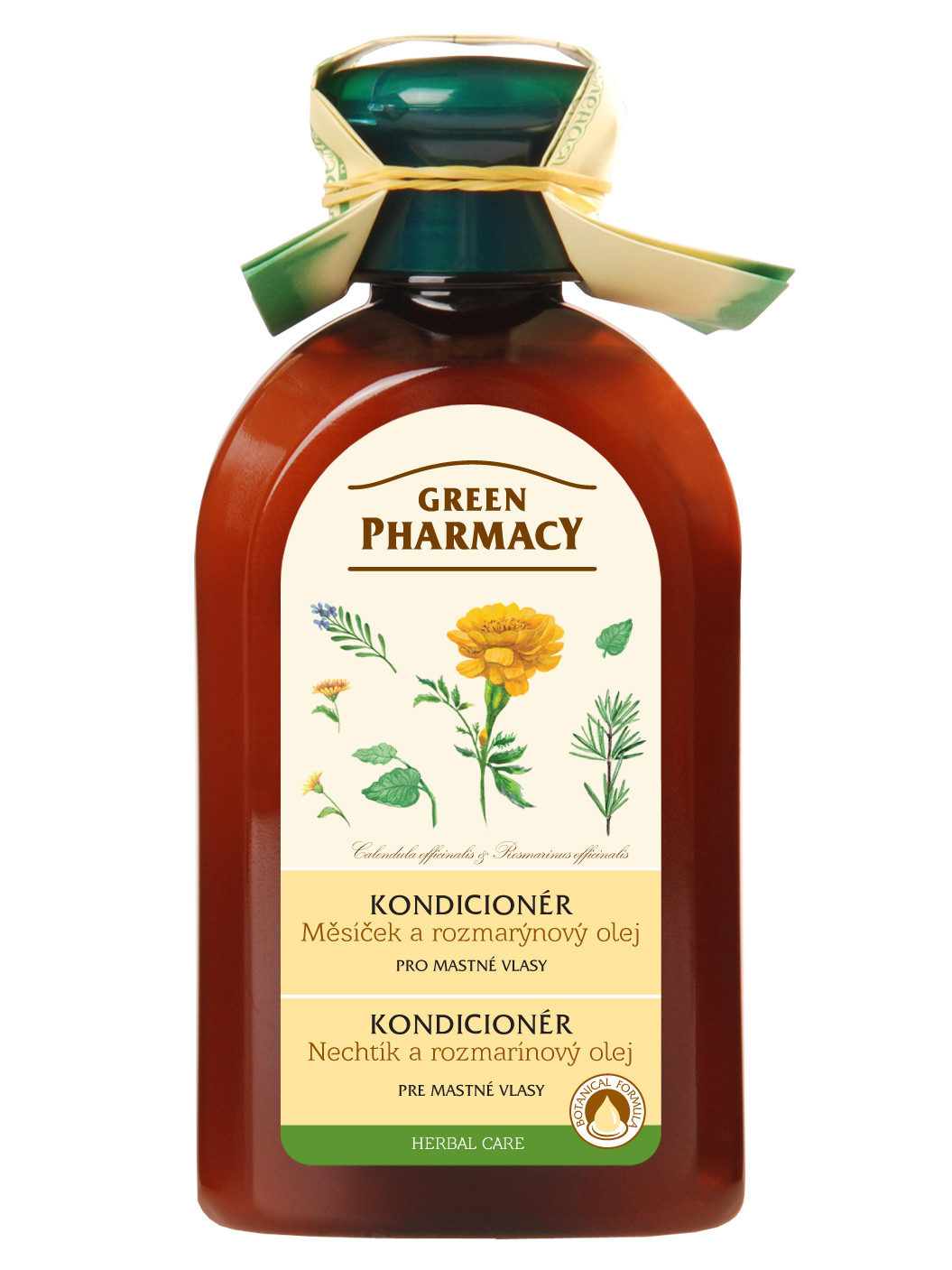 E-shop Kondicionér pre mastné vlasy s rozmarínovým olejom Green Pharmacy - 300 ml