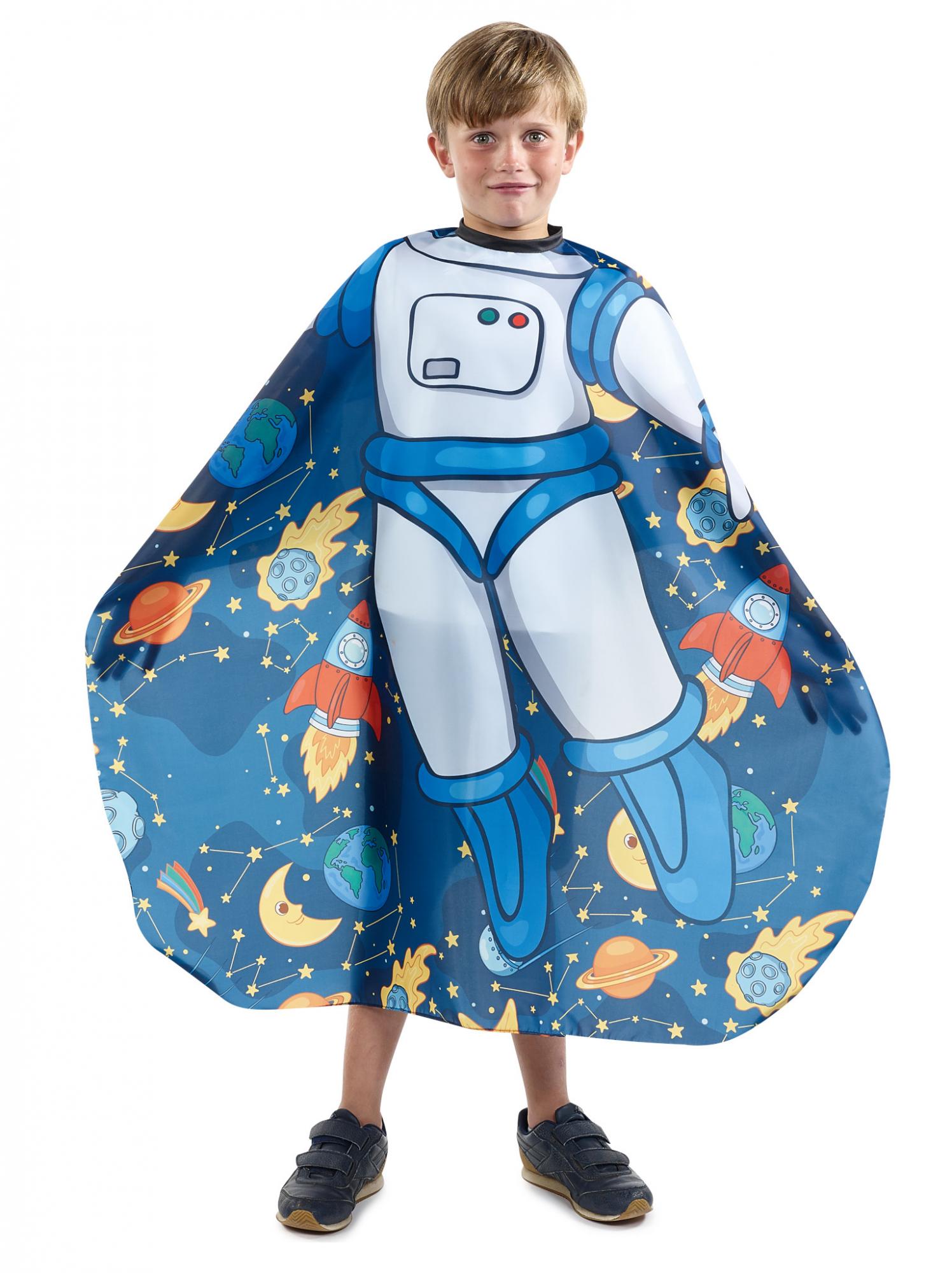 E-shop Detská kadernícka pláštenka Sibel - kozmonaut (5091403) + darček zadarmo