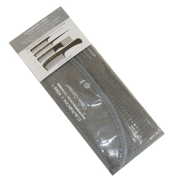 E-shop Sada hrebeňov Olivia Garden Carbon-ion ST (2032845; STP1) + darček zadarmo