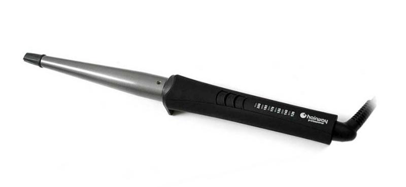 E-shop Kónická kulma na vlasy Hairway Titanium-Turmalin - 25 - 13 mm (04116) + darček zadarmo