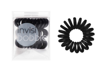 E-shop Špirálová gumička do vlasov Invisibobble True Black - čierna