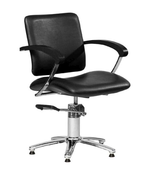 E-shop Kadernícke kreslo Hairway AUGUSTA - čierne podrúčky (56113-21-13) + darček zadarmo
