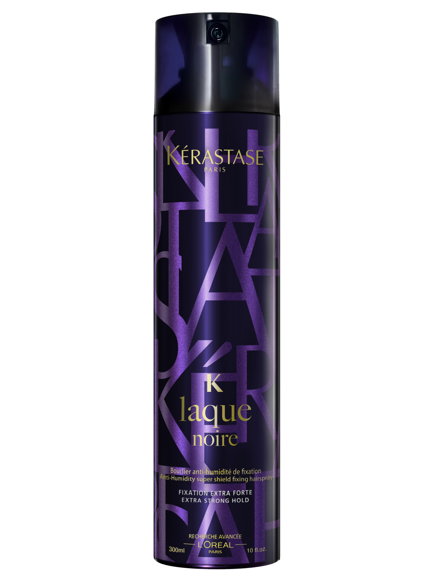 E-shop Lak na vlasy s extra silnou fixáciou Kérastase Laque Noire - 300 ml + darček zadarmo