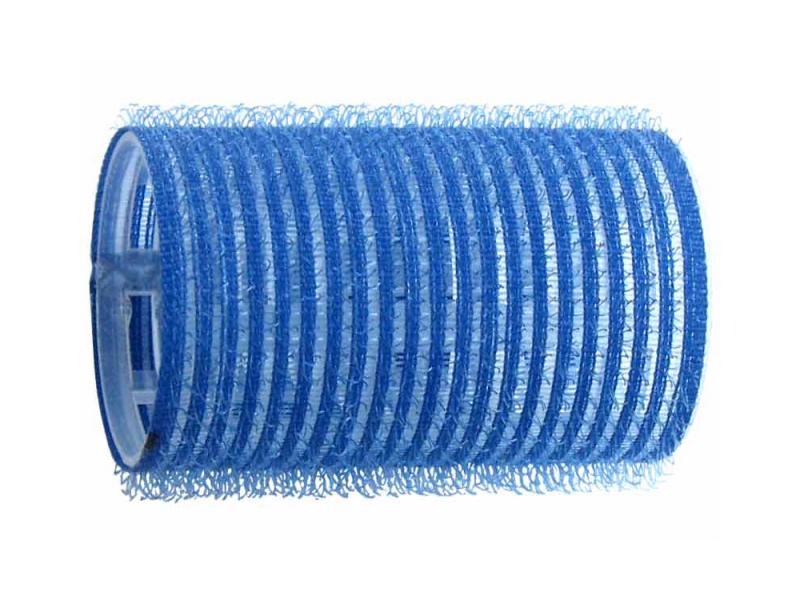 E-shop Natáčky na vlasy Duko Velcro pr.38 mm, 6 ks - samodržiace, modré (15/3)