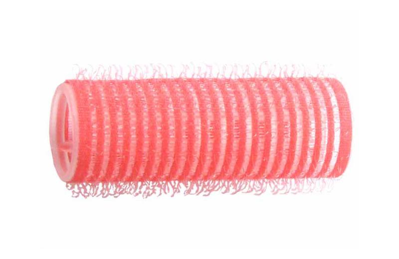 E-shop Natáčky na vlasy Duko Velcro pr.21 mm, 6 ks - samodržiace, ružové (15/7)