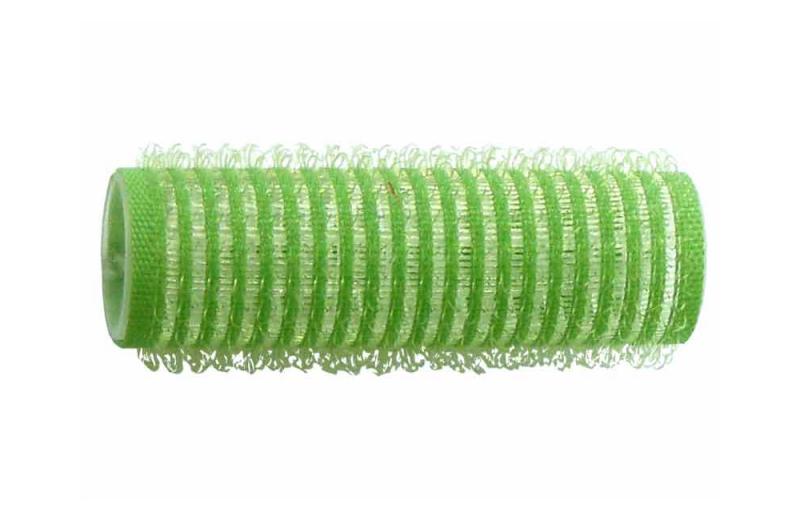 E-shop Natáčky na vlasy Duko Velcro pr.18 mm, 6 ks - samodržiace, zelené (15/8)