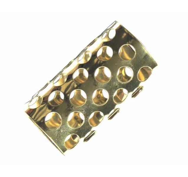 E-shop Kovové natáčky na vlasy Duko, zlaté - pr.30mm, 15 ks (5243VS) + darček zadarmo