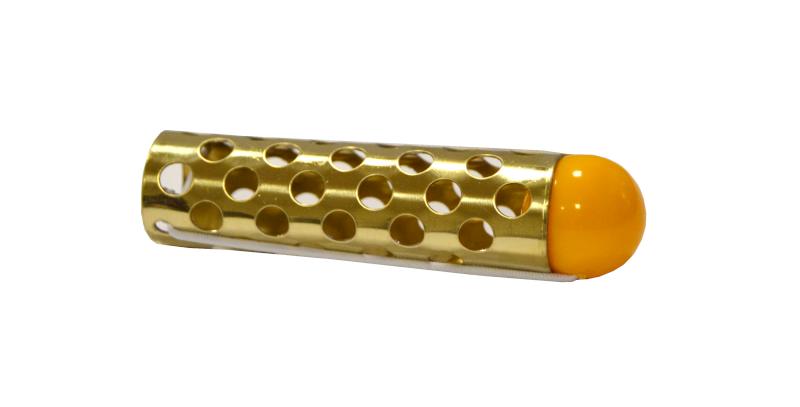 E-shop Kovové natáčky Duko s guličkou, zlaté - pr. 18mm, 10 ks (5243SK) + darček zadarmo