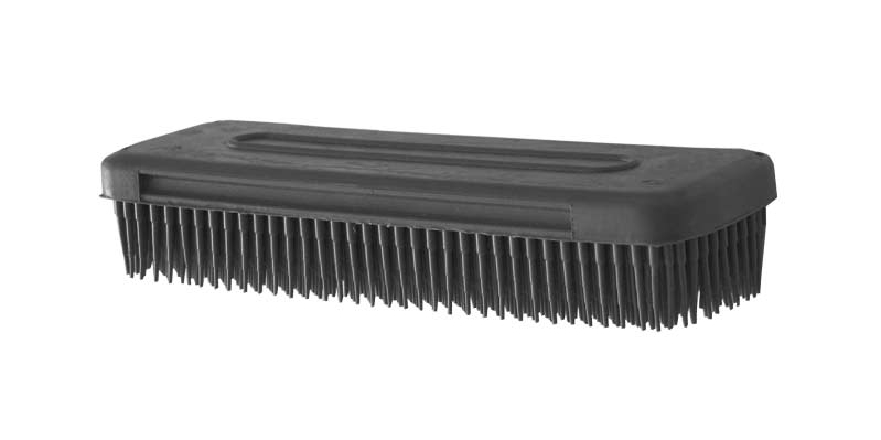 E-shop Kadernícka gumová kefa Duko 50 x 28 x 148 mm - čierna (1412) + darček zadarmo
