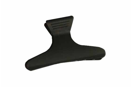 E-shop Štipec do vlasov Duko 1112 8,5 cm - plastový, čierny, 1 ks