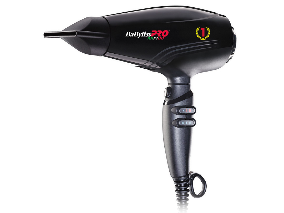 E-shop Profesionálny fén na vlasy BaByliss Pro Rapido - 2200 W, čierny (BAB7000IE) + darček zadarmo