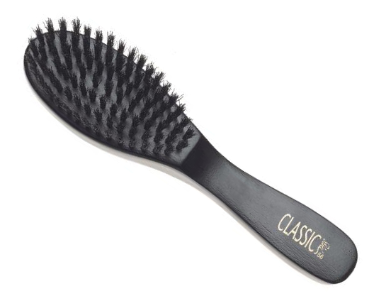 E-shop Drevená kefa Sibel Classic 56 black - prírodné štetiny 47x205mm (8450312) + darček zadarmo