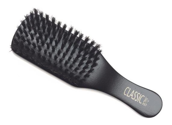 E-shop Drevená kefa Sibel Classic 57 black - prírodné štetiny 50x175mm (8450322) + darček zadarmo
