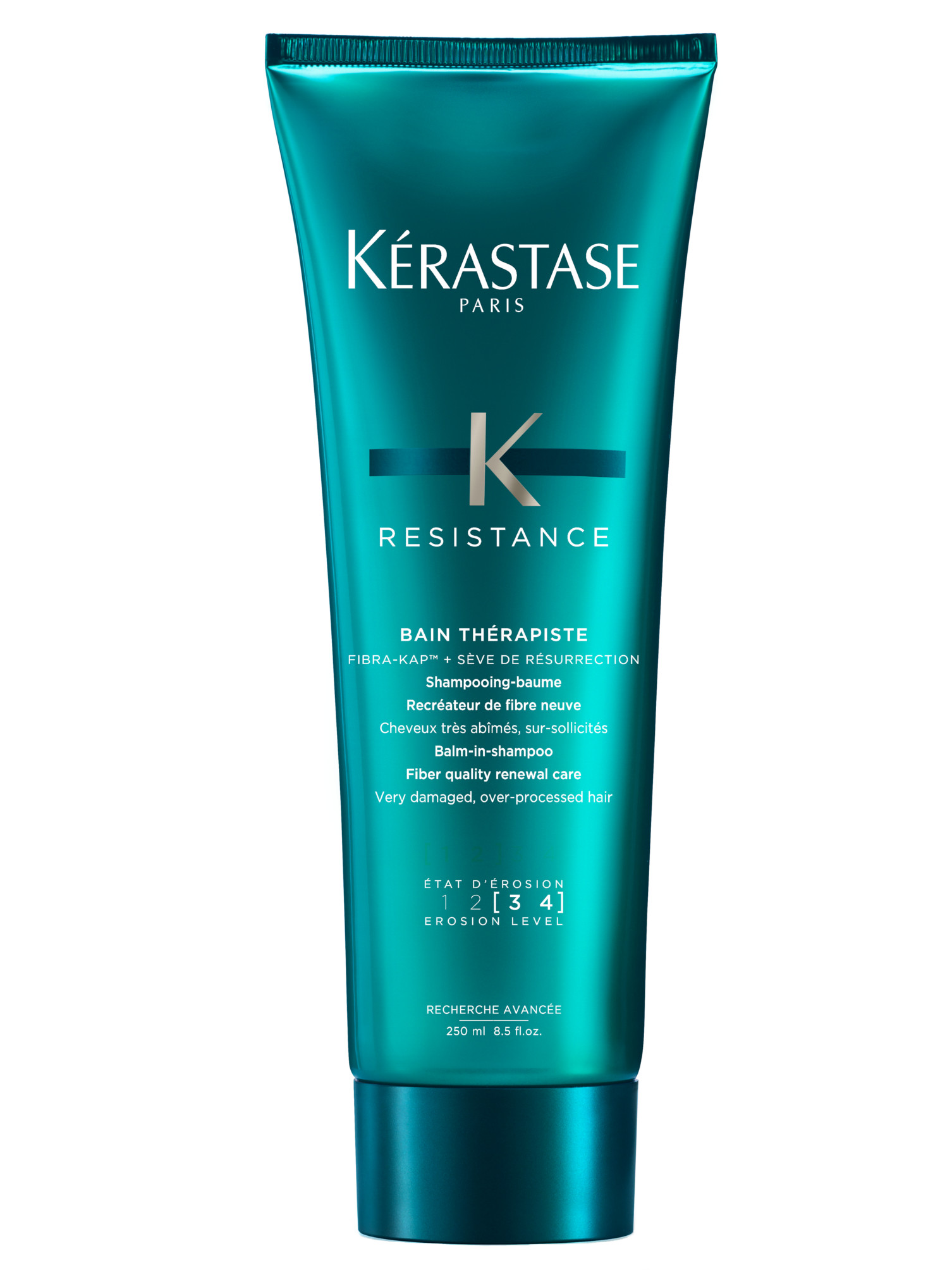 E-shop Šampón pre zničené vlasy Kérastase Resistance Thérapiste - 250 ml + darček zadarmo