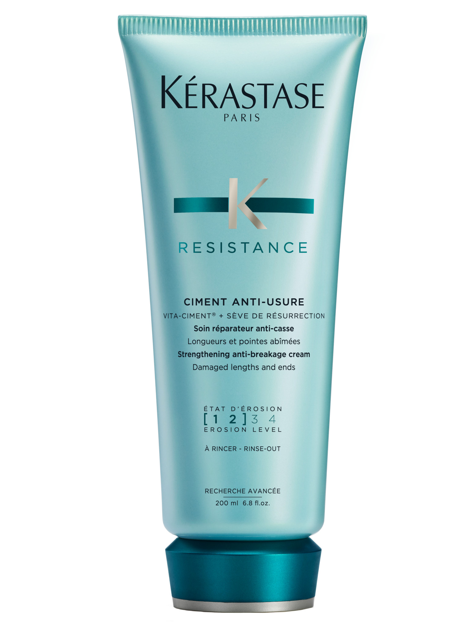 E-shop Starostlivosť pre oslabené vlasy Kérastase Resistance Force Architecte Ciment Anti-usure - 200 ml + darček zadarmo